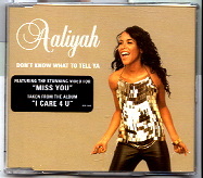 Aaliyah - Don't Know What To Tell Ya